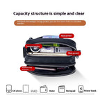 Leisure Mini Men's Leather Shoulder Crossbody Cash Bags