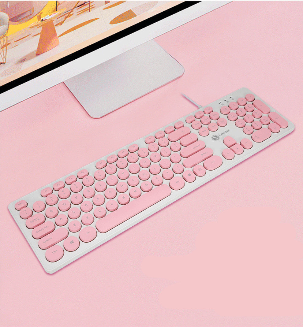 Punk keyboard and mouse set