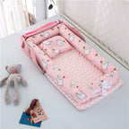 Cotton Portable Baby Crib Newborn Foldable