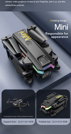 XT8 Mini UAV 4K Dual Lens Aerial Photography Quadcopter