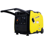 Super Quiet Inverter Generator 4500w Portable Generator Electric Start, Foldable Handle With Wheel,212cc 4 Stroke CARB EPA Compliant