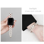 V-shaped Metal Diamond-embedded Exquisite Strap