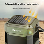 Hand Power Generation Solar Radio Bluetooth Speaker Camping Lantern