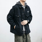 Men's All-match Casual Retro Denim Jacket