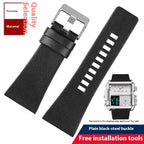 Suitable For Large Dial Leather Watch Strap