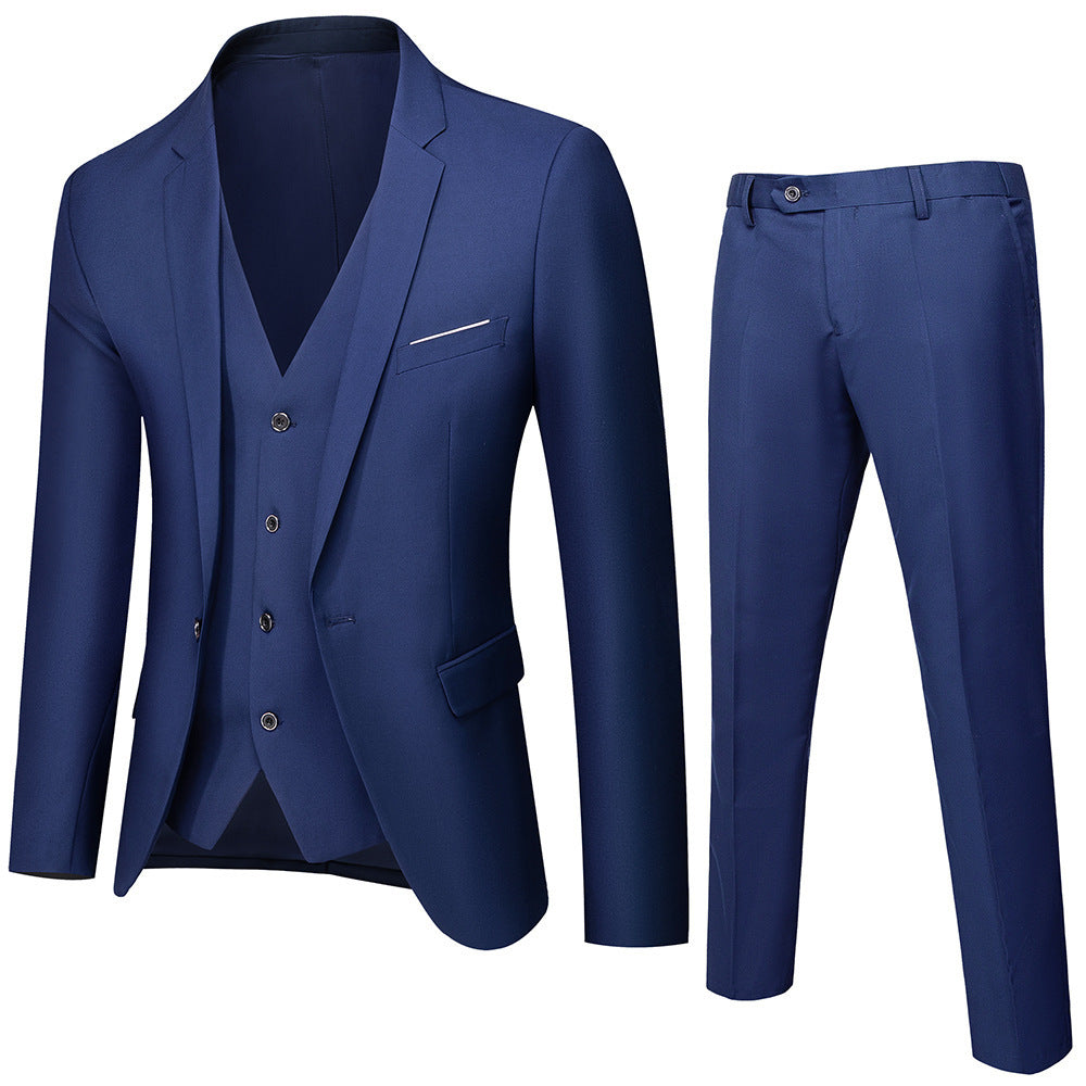 Men's Suit Set Two-piece Korean Style