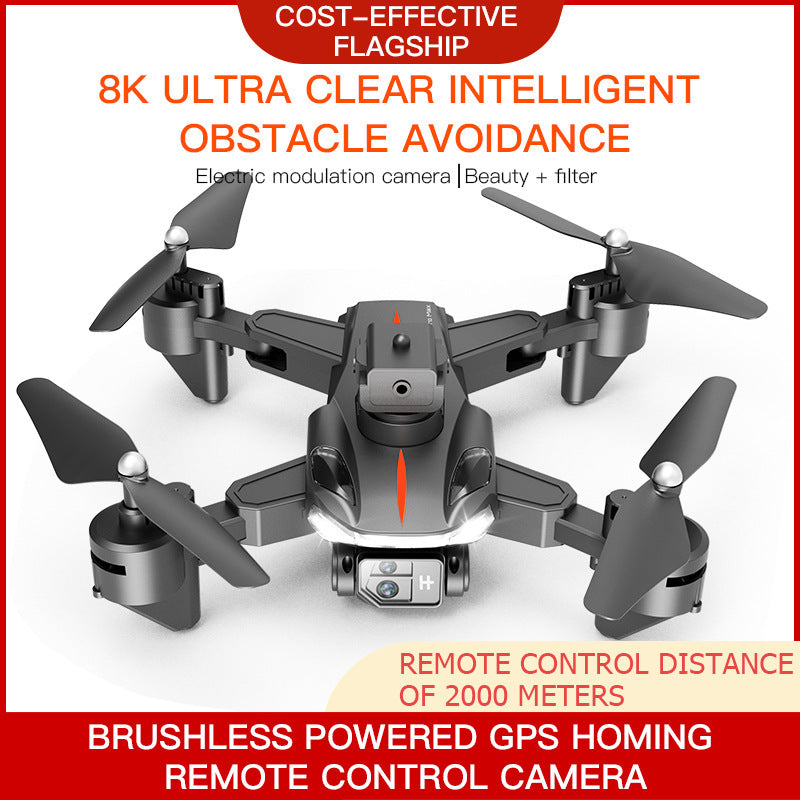 Comprehensive Obstacle Avoidance 8K Electrical Adjustment Dual Camera Remote Control