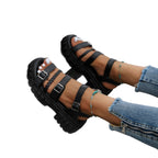 Women's Sponge Cake Thick-soled Open-toe Sandals